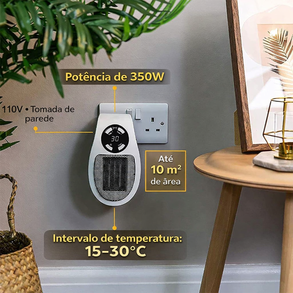InteliHeat™ – quecedor de Parede Inteligente