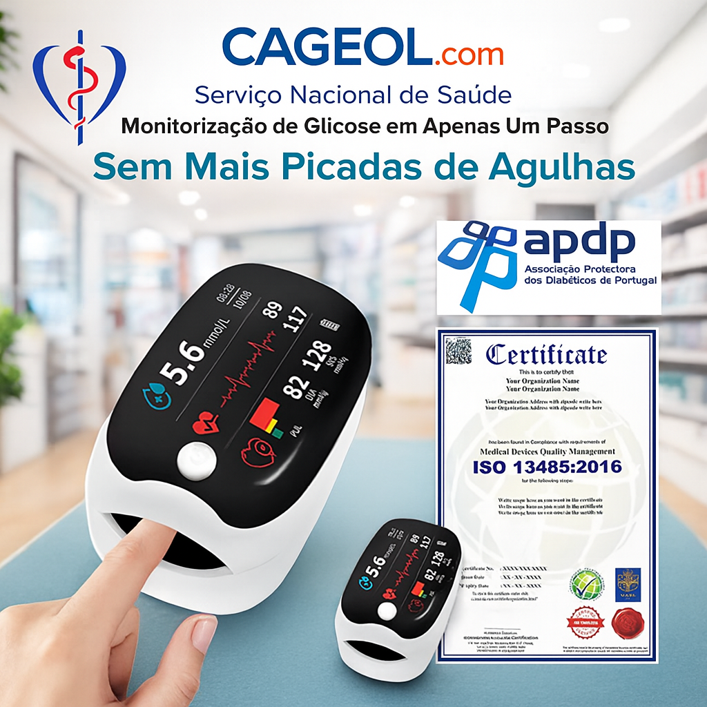 Glicemia Sem Picadas – Precisão 99,9%