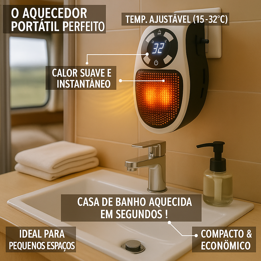 InteliHeat™ –  quecedor de Parede Inteligente