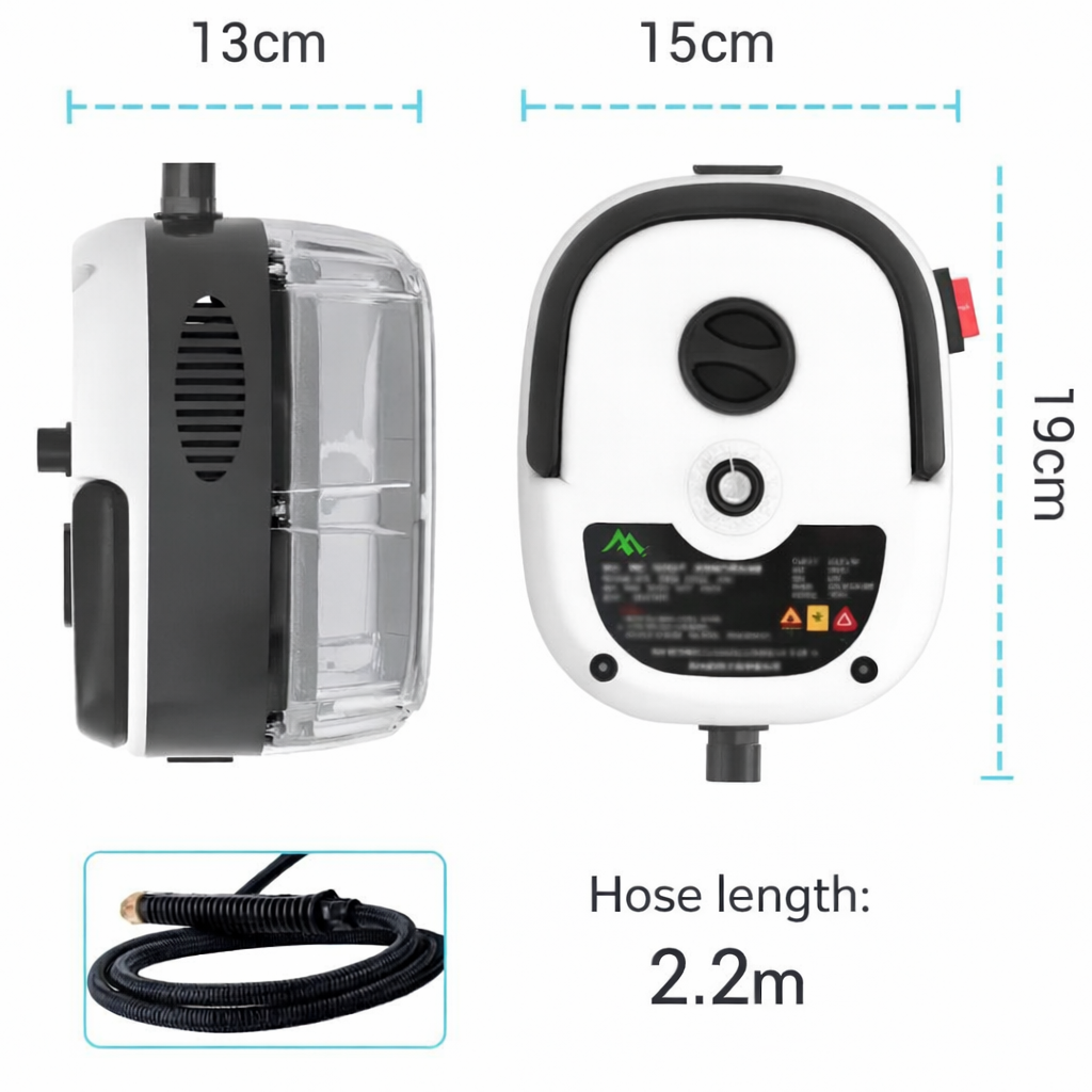 VapoClean™ Pro – Handheld High-Pressure Steam Cleaner
