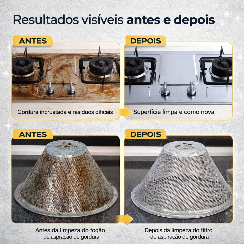 VapoClean™ — Limpeza Profunda a Vapor, Sem Esforço