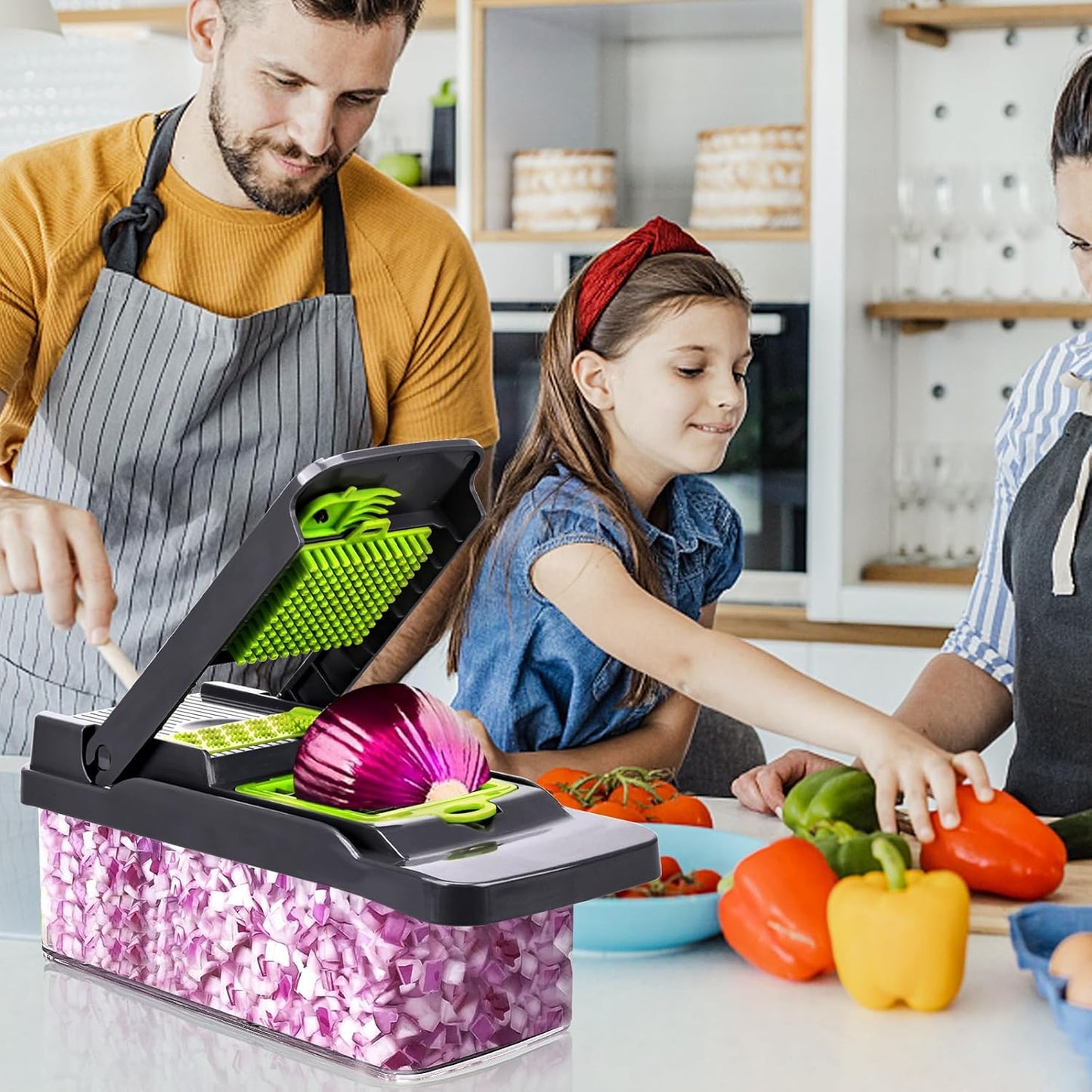 Multi-Function Food Slicer – Fast, Precise & Safe